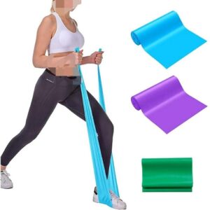 Theraband set latex free resistance band
