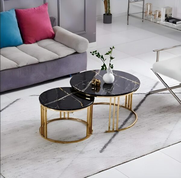 2 in 1 nesting table for living room bedroom and office