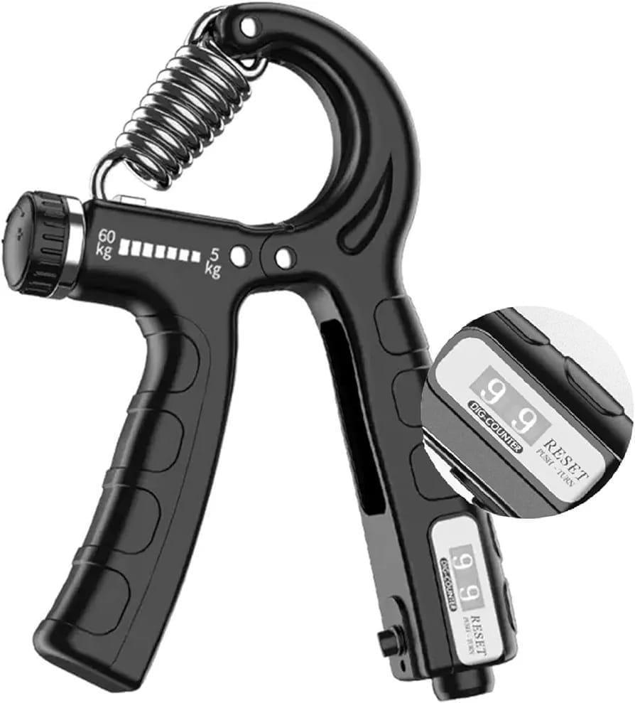 Countable hand gripper exerciser