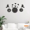 Bird design analogue wall clock set - Image 3