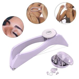 Hair threading remover machine