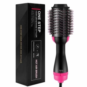 Hair dryer brush