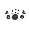 Bird design analogue wall clock set - Image 2
