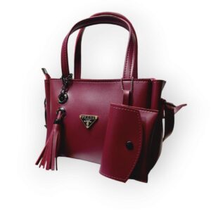 Women's Leather Hand Bag 👜 Set