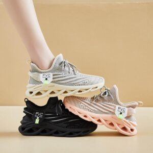Women's Breathable Spring Shoes - black