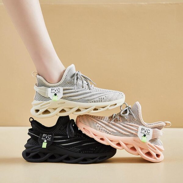 Women's Breathable Spring Shoes - black