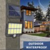 Split Solar Powered Outdoor Wall Light