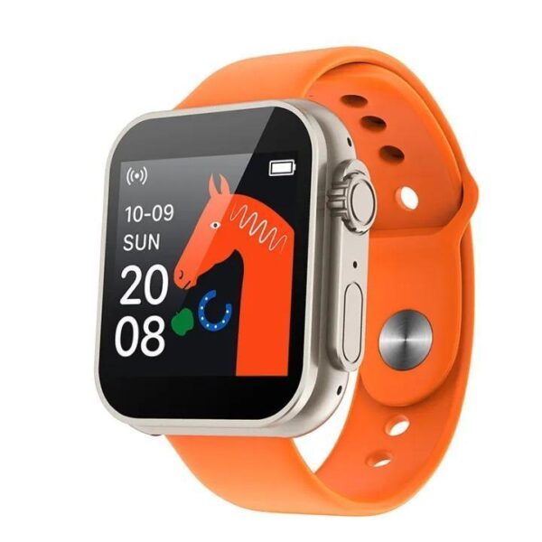 D30 ultra smart watch , orange 🍊 bracelet