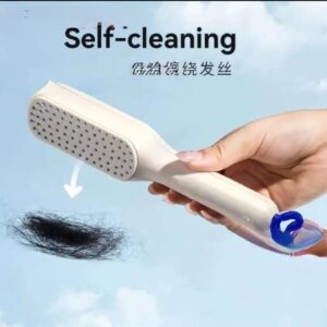 Self Cleaning Hair Comb