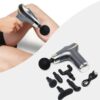 Compact power massager with 6 interchangeable heads , CY-002 - Image 2