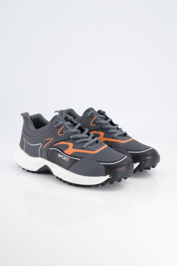 Black Camel Sports Gripper Shoes 👟 Dl884, Gray