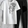 Men's micro polyester printed shirt and trouser - Image 2