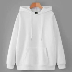 1 PC men's fleece plain hoodies