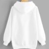 1 PC men's fleece plain hoodies - Image 2