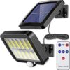 Split Solar Powered Outdoor Wall Light