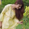 2 PCs women's stitched cotton embroidered shirt and trouser