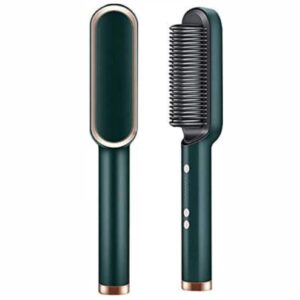 Corded Electric Hair Straighter Brush 🖌️