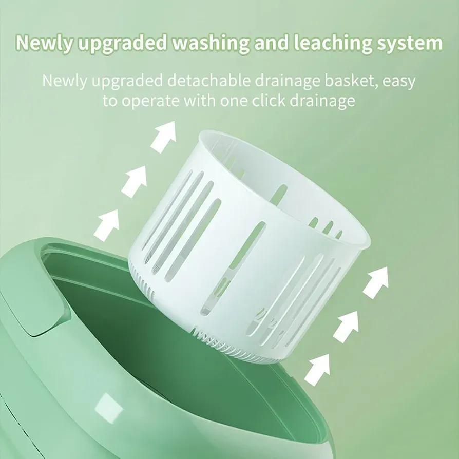 Portable Mini Washing Machine - 1 Pc Foldable & Convenient - Image 3
