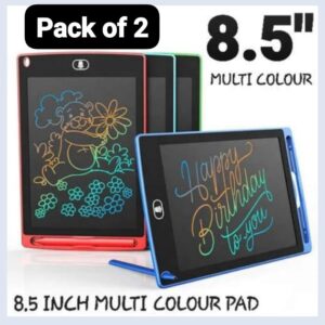 Creative Lcd Writing Tablet for Kids - 2 Pcs in Vibrant Colors