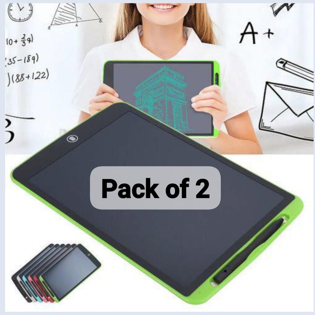 Creative Lcd Writing Tablet for Kids - 2 Pcs in Vibrant Colors - Image 4